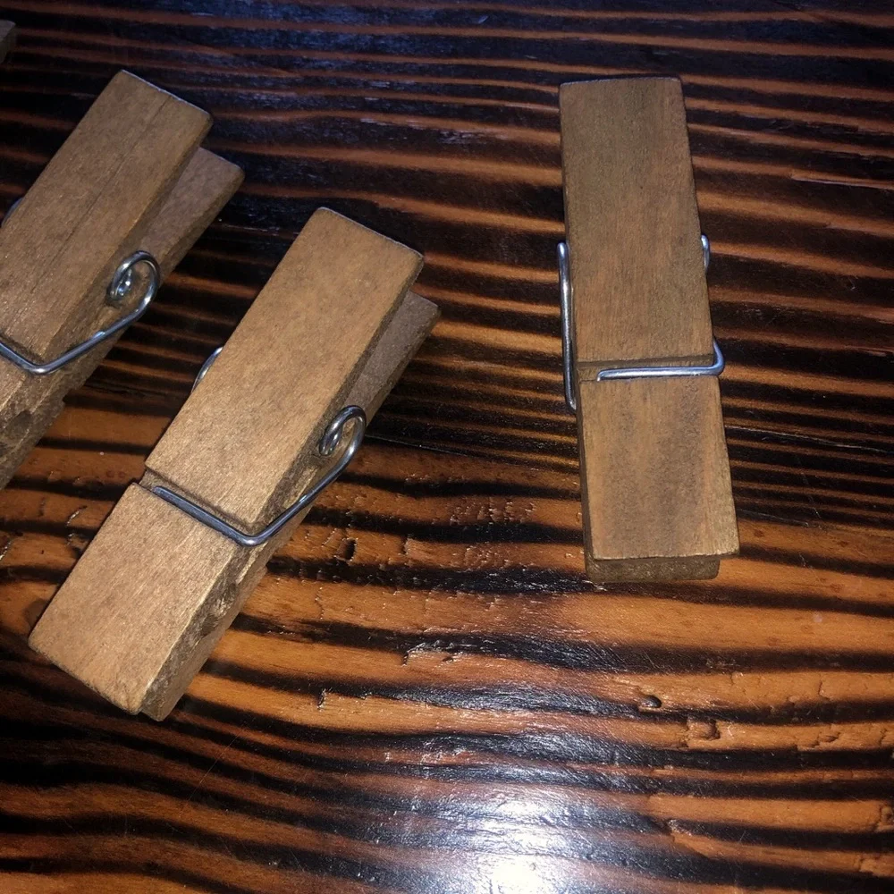 Wood Clothespin Magnets